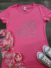 Pink I Am Loved Bling Tee