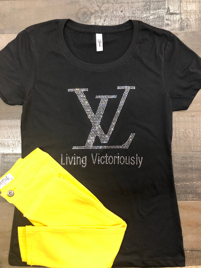 Living Victoriously Bling Tee