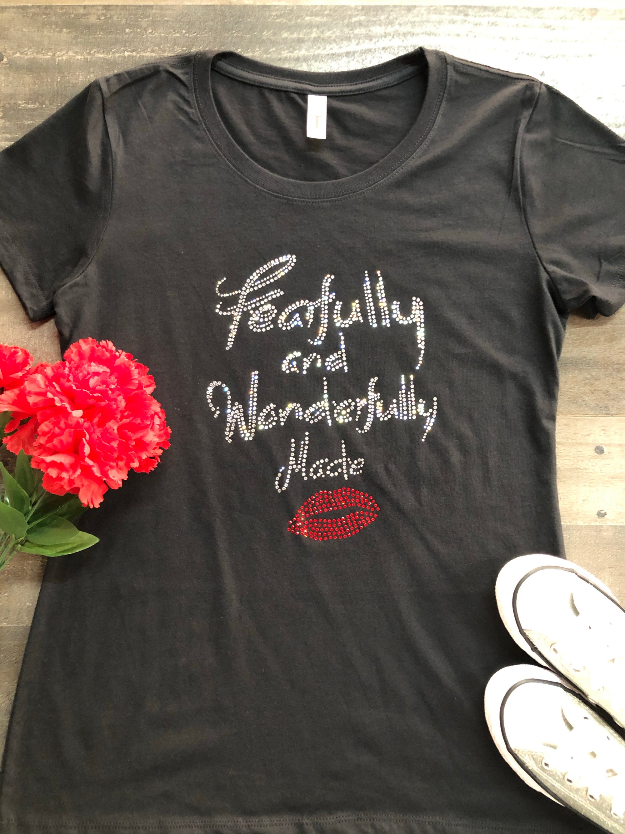 Fearfully and Wonderfully Made Bling Tee