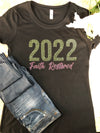 2022 Faith Restored Bling Tee/Hoodie/Long Sleeve -New