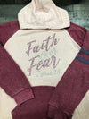 Faith Over Fear Bling Hoodie (Winter)