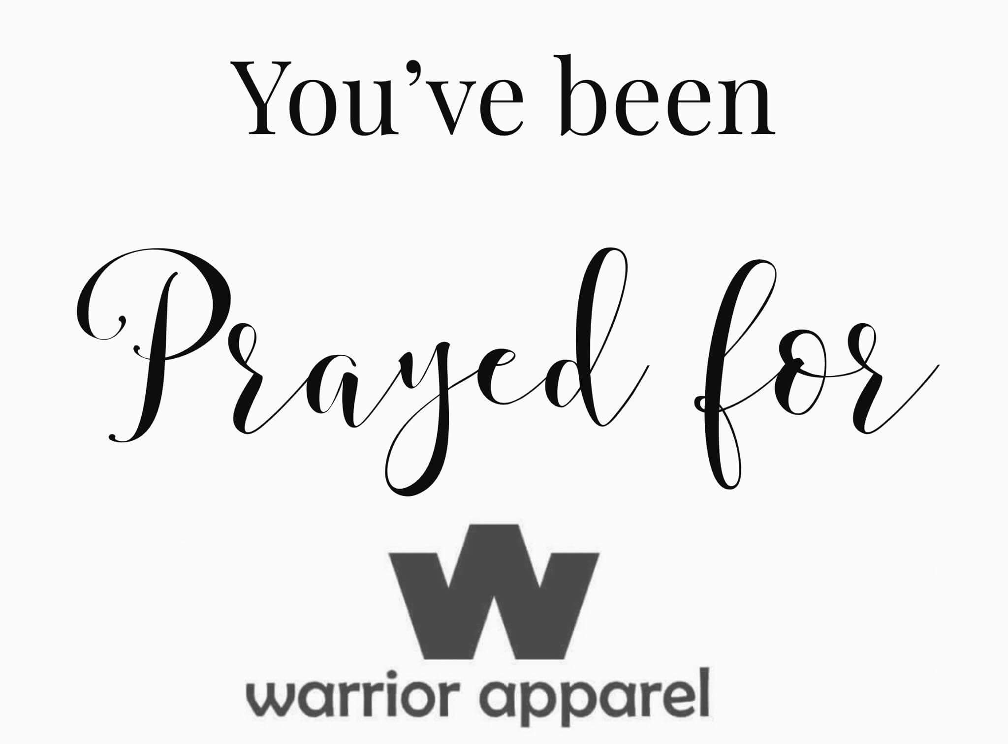 Warrior Apparel Reships